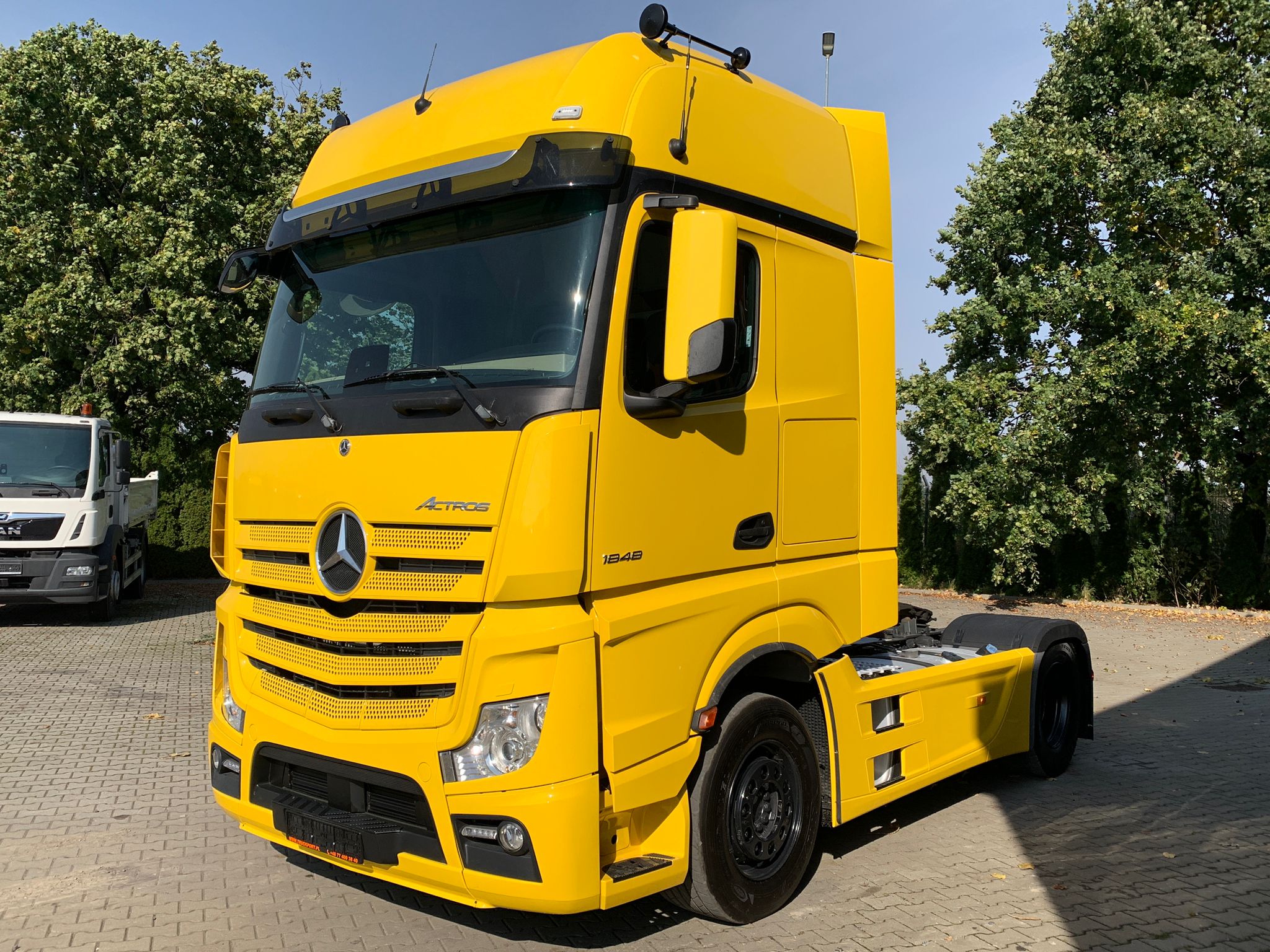 MB ACTROS 1848 4x2 EURO6|CIĄGNIK SIODŁOWY Z HYDRAULIKĄ WYWROTU